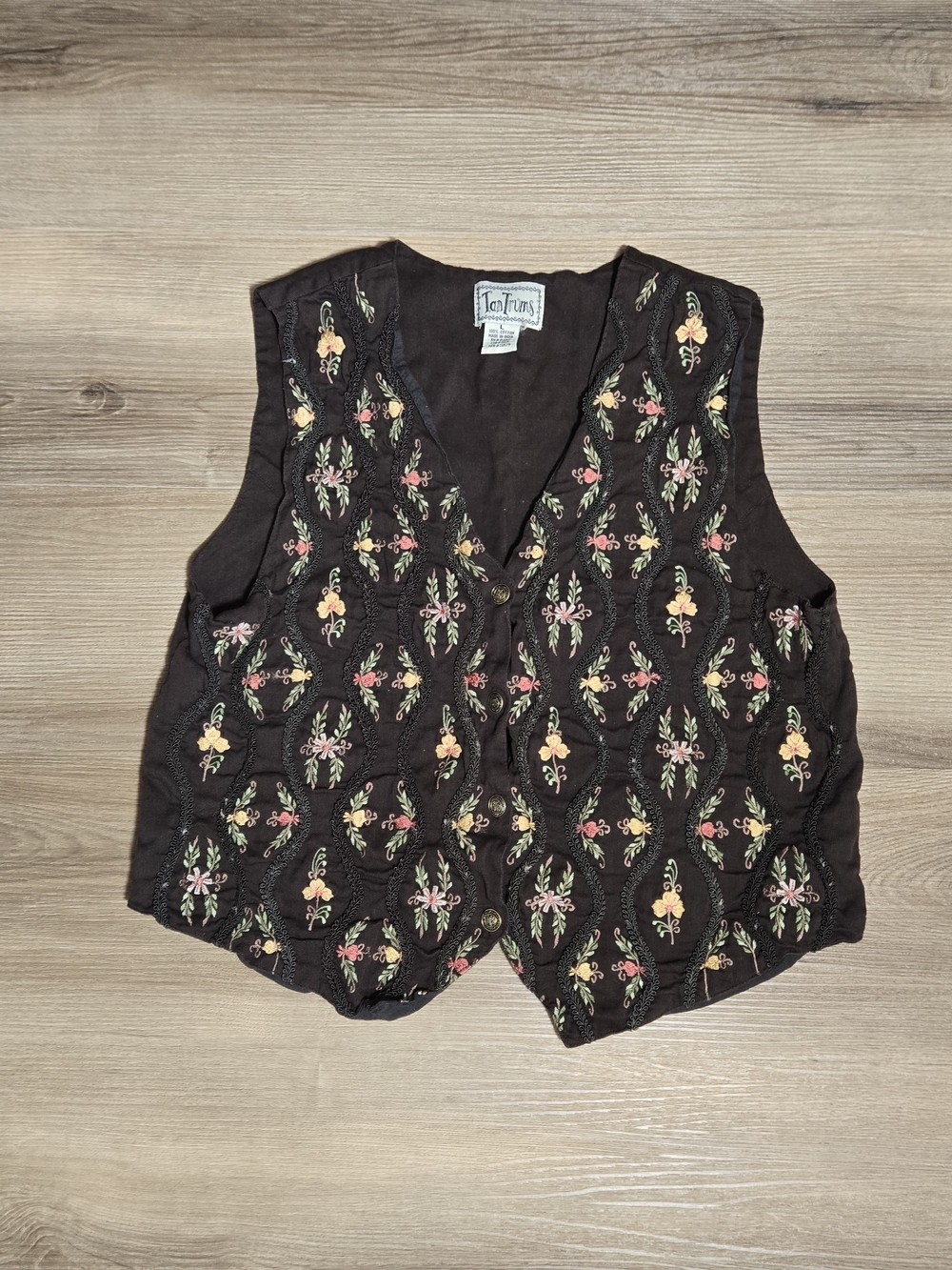 Tantrums Brown Vest